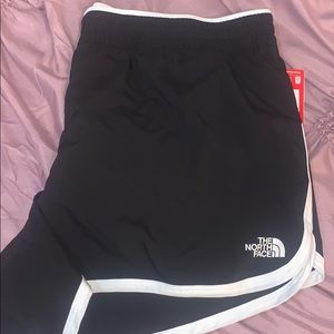 North Face Large women’s athletic shorts